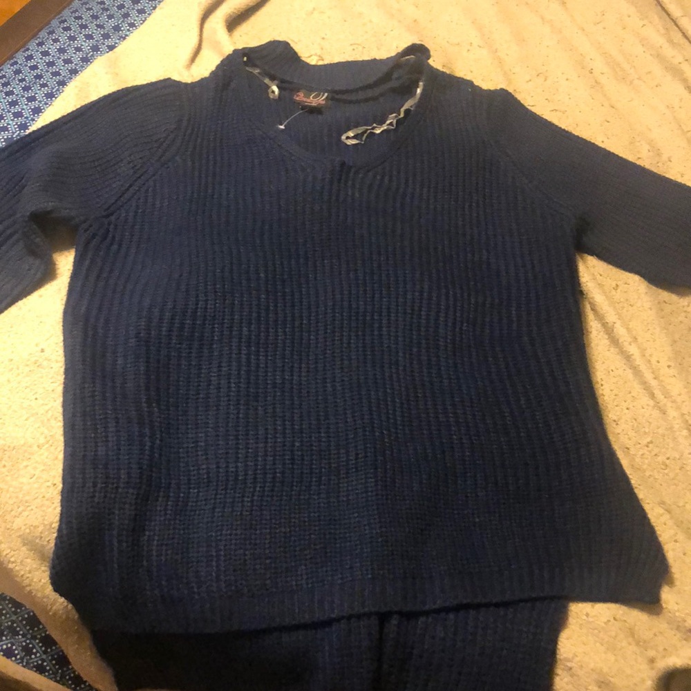 Blue sweater